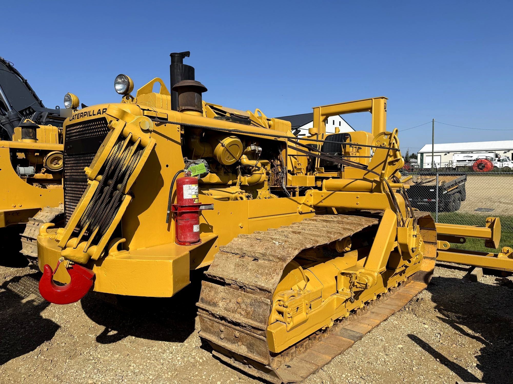 Caterpillar dozer, the kind of machine perception has to recognize in the field